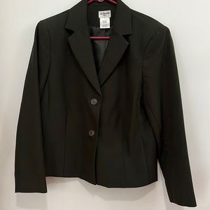 Vintage Liz Baker Women’s Dark Green Blazer